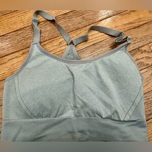 All in Motion Light Gray Sports Bra xxl